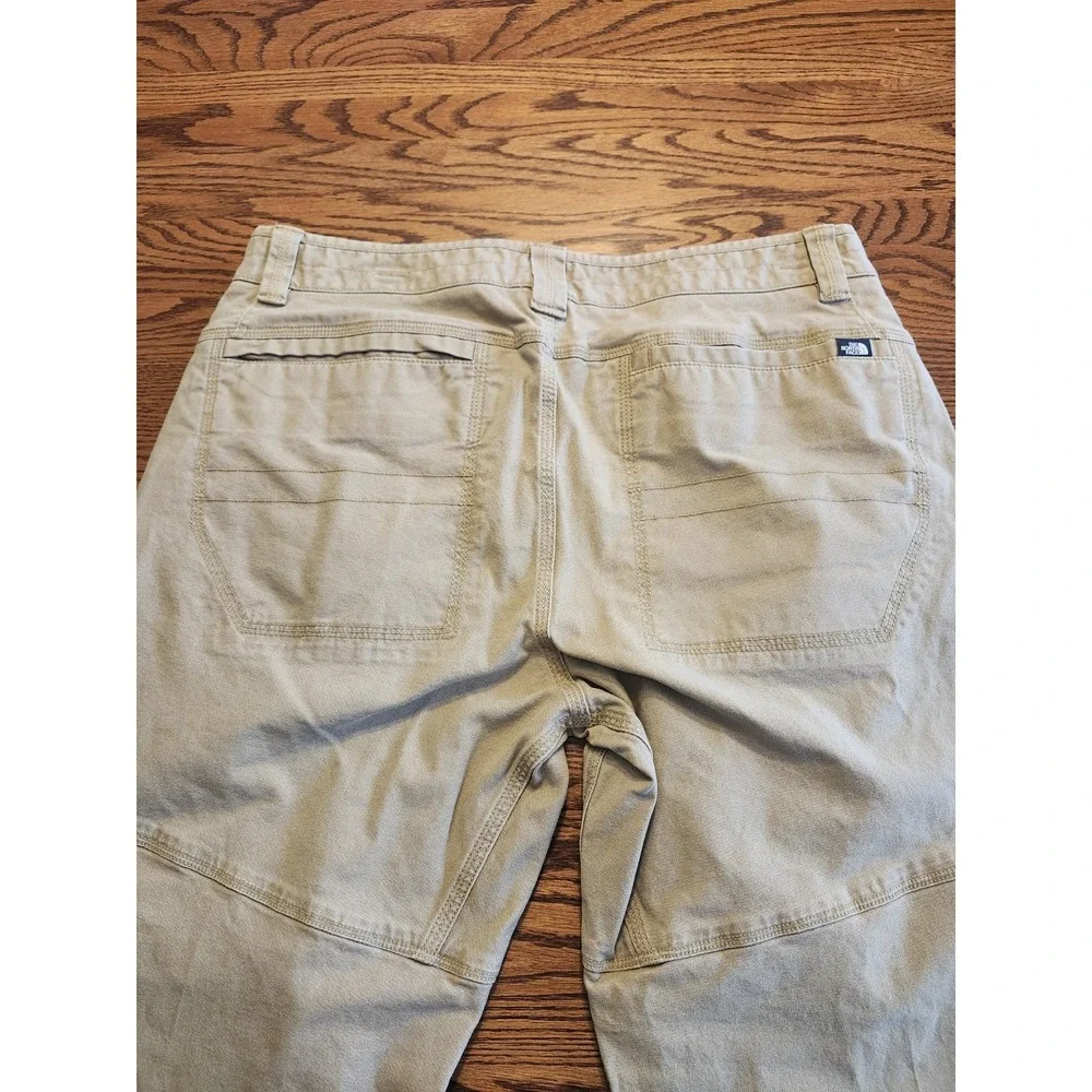 The North Face Canvas‎ Hiking Work Pants Light Brown Men's Size 36x29.5